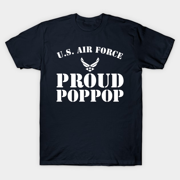 Best Gift for Army - Proud U.S. Air Force Poppop T-Shirt by chienthanit